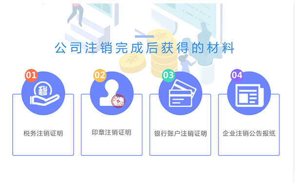 鄭州金水區(qū)小規(guī)模公司注銷(xiāo)成功后，你將拿到這些材料