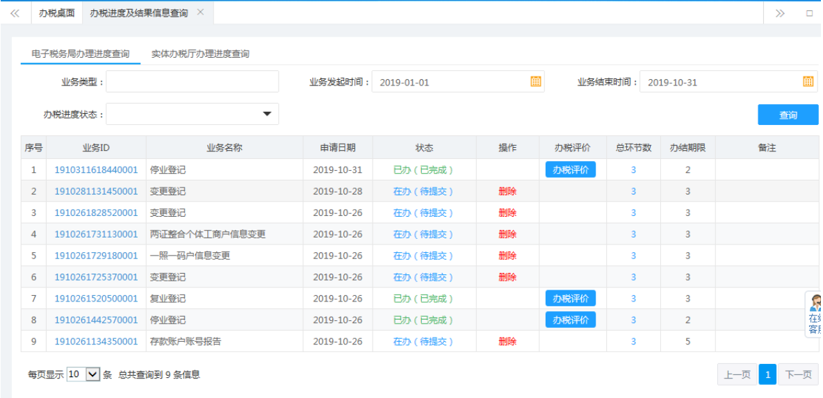 鄭州自貿(mào)區(qū)停業(yè)登記網(wǎng)上辦理流程辦稅進(jìn)度及結(jié)果信息查詢
